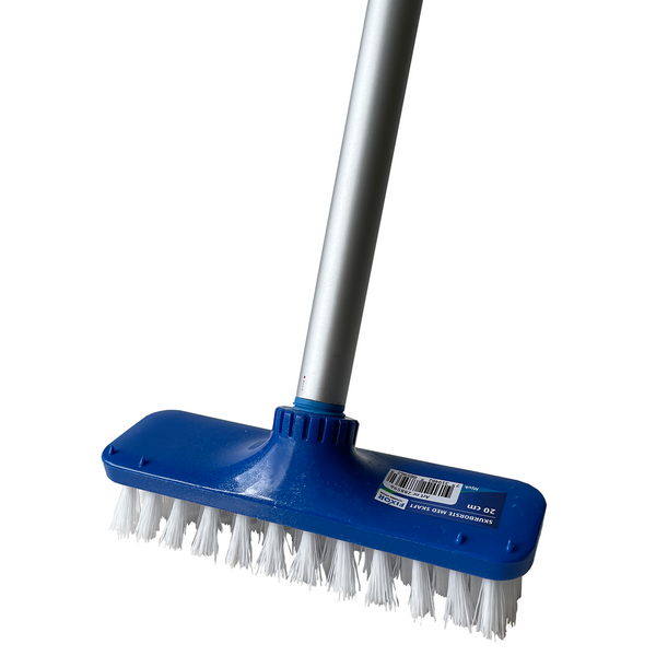 SKURBORSTE FIXOR CLEANING SYSTEM PLAST MJUK MED, SKAFT 20CM