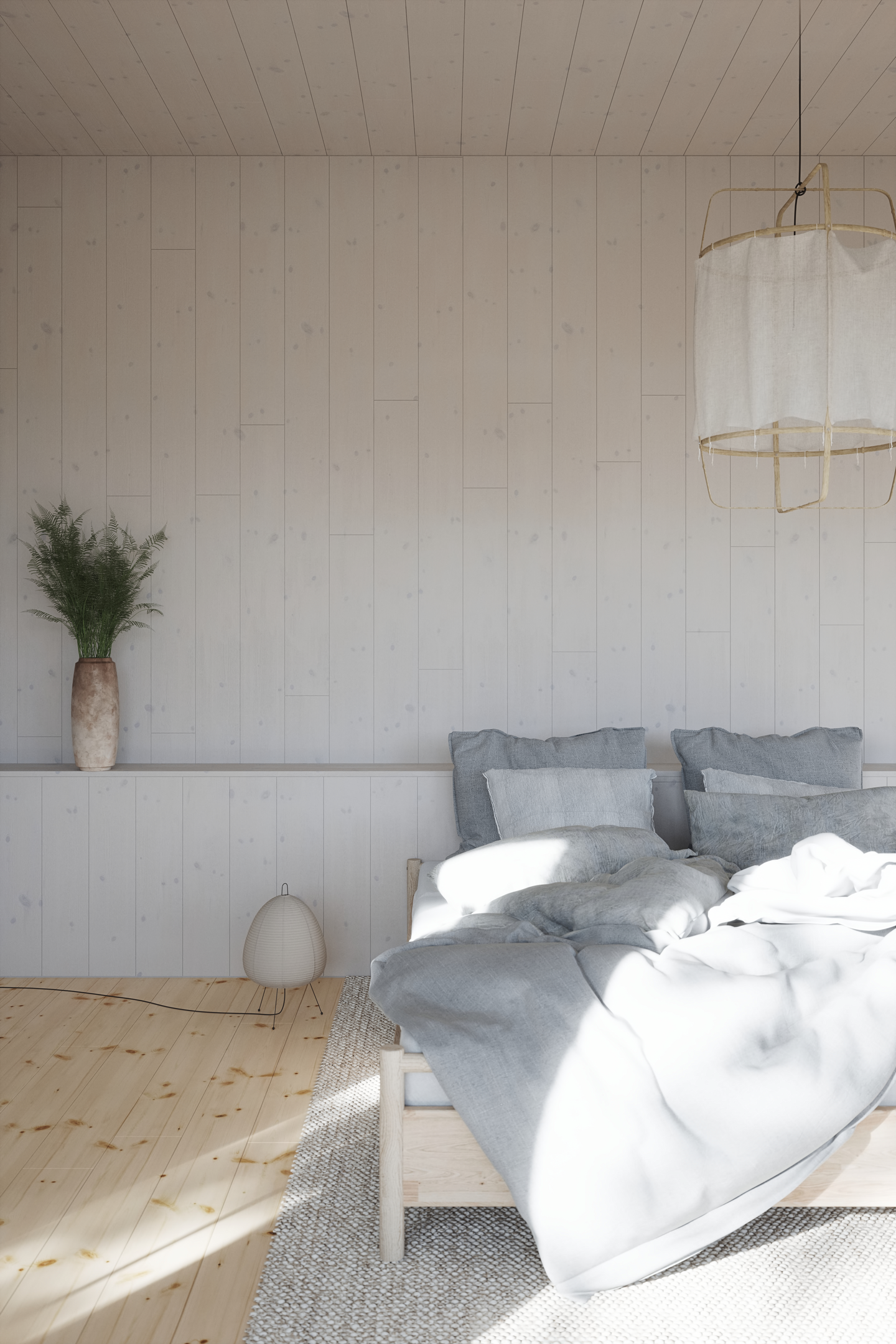 PANEL NORRLANDS TRÄ SLÄTSPONT PUTSAD, SUPERLASYR VIT 8% 15X143