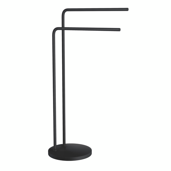 Kaksoispyyhetanko Beslagsboden mattamusta BB1231