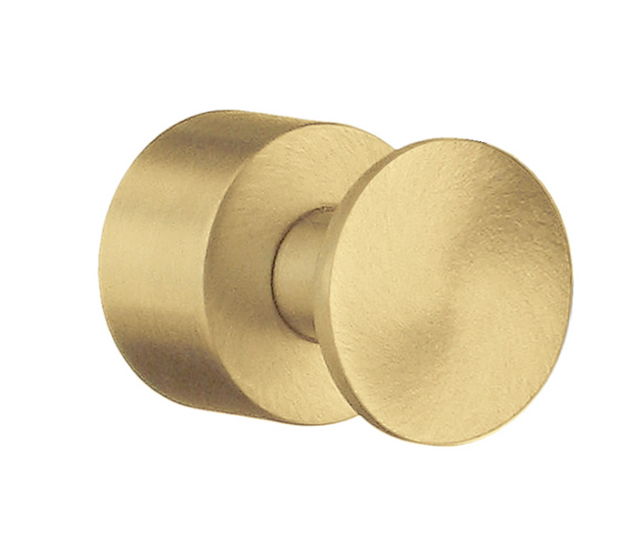 Nuppikoukkupari Smedbo Home HV3455 harjattu messinki