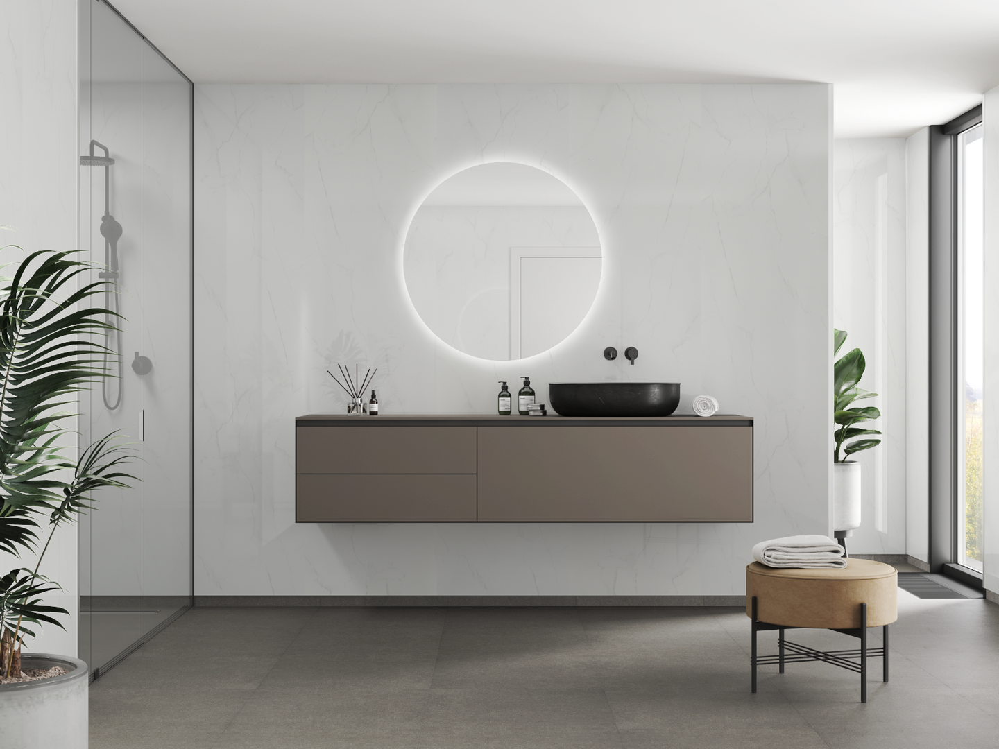 Sisustuslevy Fibo 11x620x2400 3487-M00 HG Bright Marble