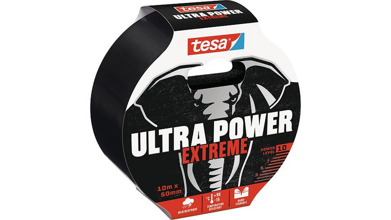 ULTRA TESA POWER EXTREME REPAIR,10M, SVART