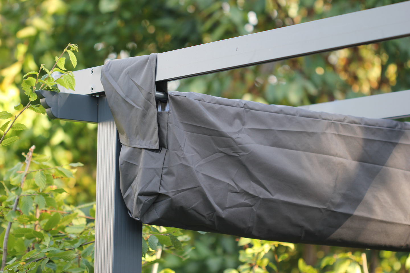 SKYDDSDUK FÖR PERGOLA TAK GRÅ 3X4/4X4M