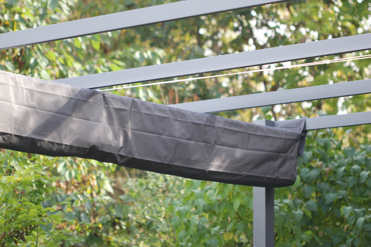 SKYDDSDUK FÖR PERGOLA TAK GRÅ 3X4/4X4M