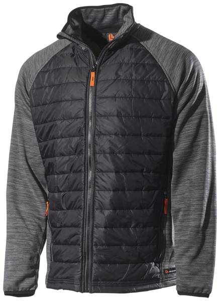 JACKA 6090P L.BRADOR SVART/GRÅ S