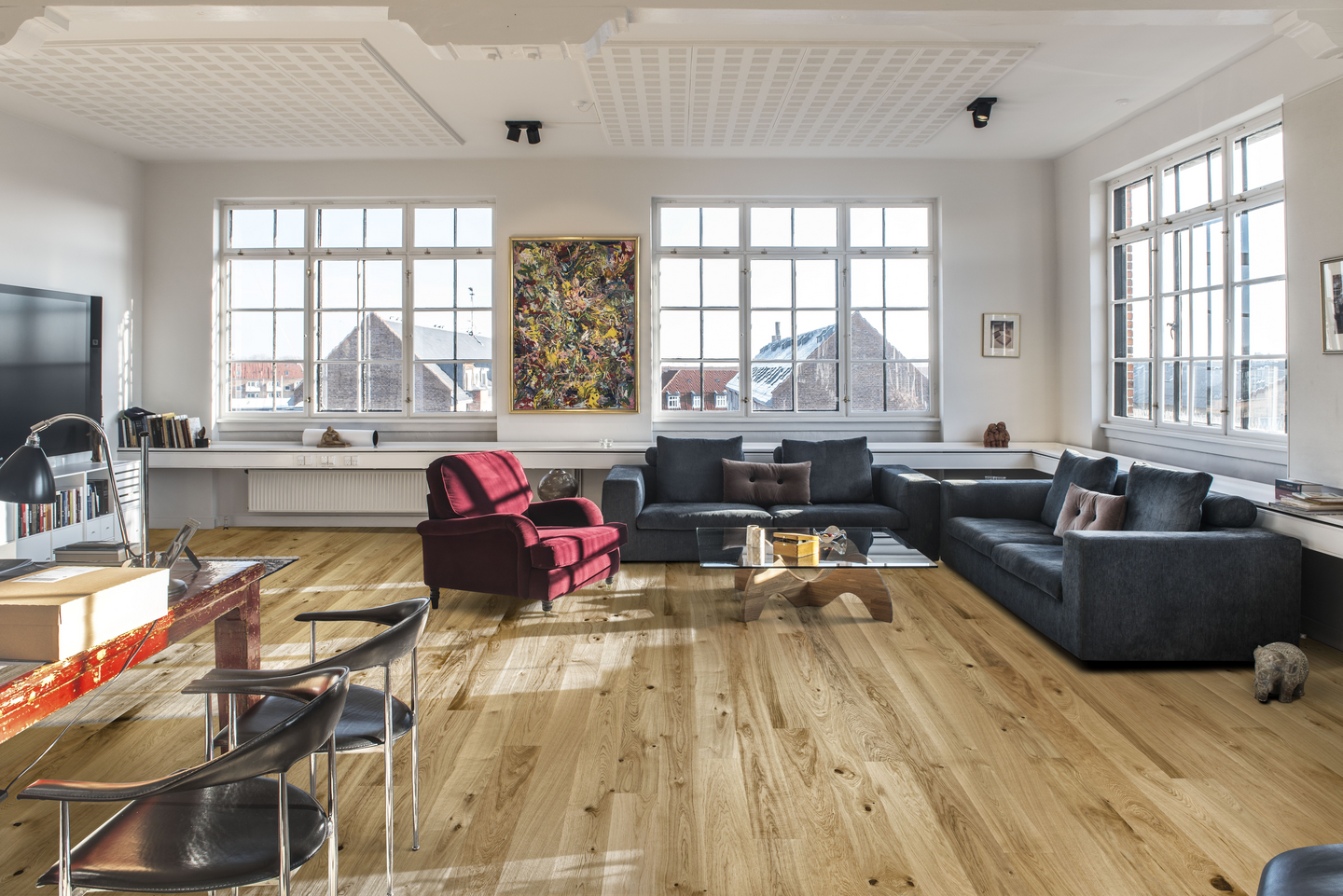 Parketti Kährs Tammi Pure 1S 2420x151x15mm