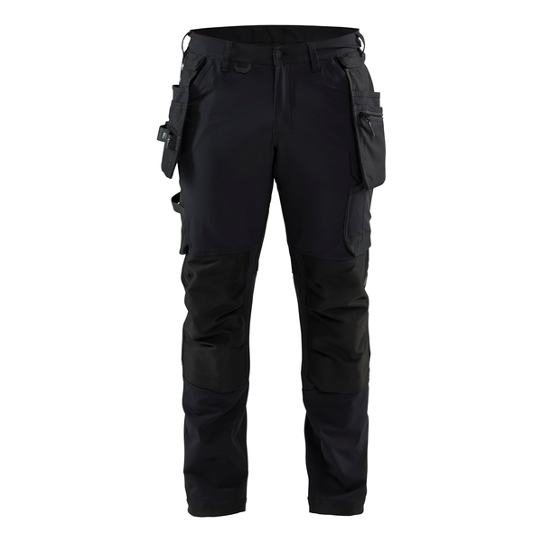 HANTVERKSBYXA BLÅKLÄDER 1720 1645, 4-VÄGSSTRETCH SVART C52