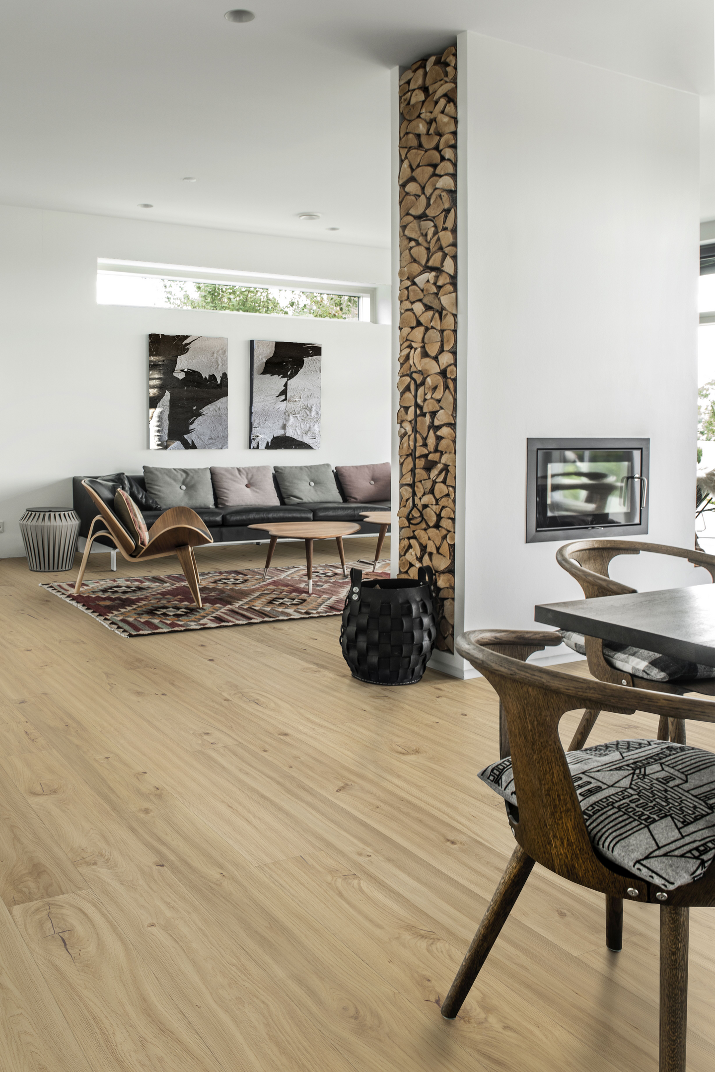 Parketti Kährs tammi klinta 1s öljy 15x187x2420mm