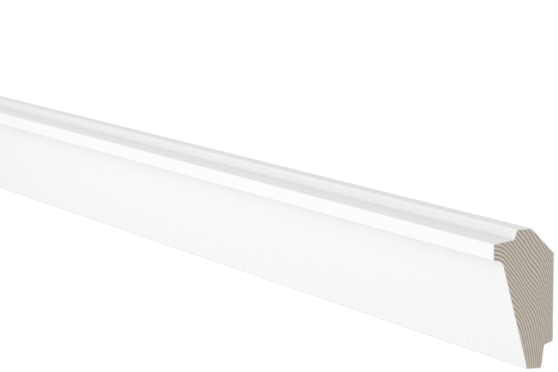 SKUGGLIST EHL PROLIST DUBBEL FURU VIT, 0500-N 21X43X3600MM