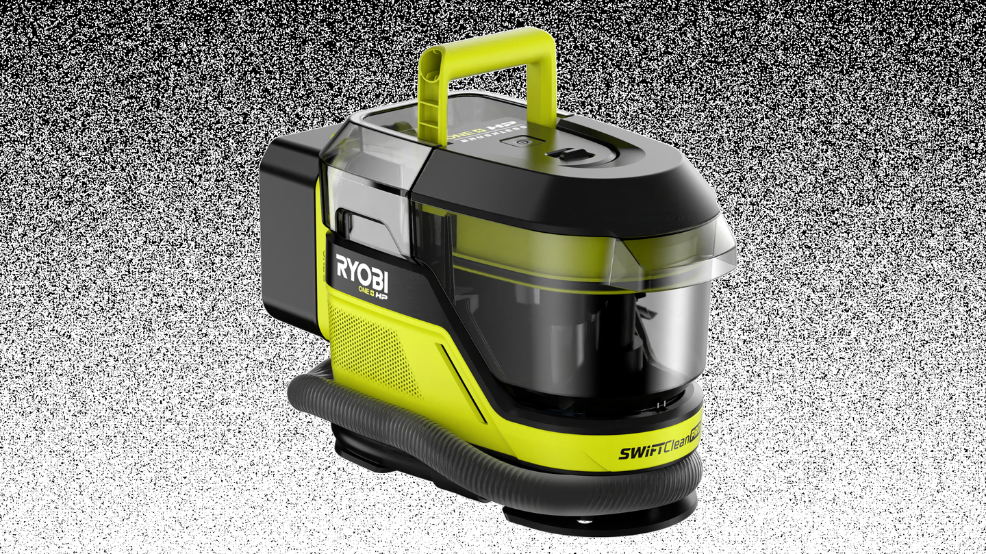 Tekstiilipesuri Ryobi RDC18-0 18V ONE+ ei akkua pesuainepullolla
