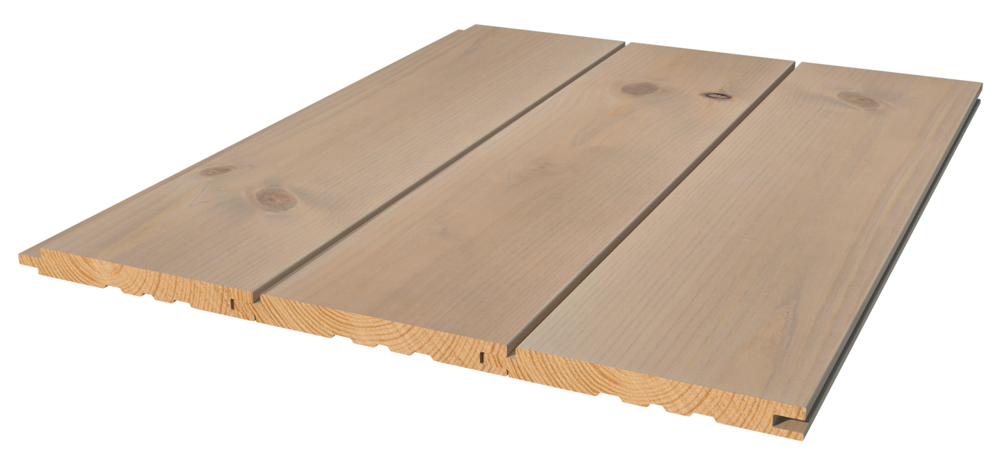 PANEL MOELVEN WOOD STILLA 13X120X4500 8ST, SANDBEIGE BETSAD FURU