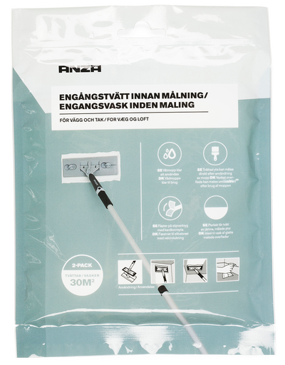 ENGÅNGSTVÄTT FÖR VÄGG & TAK