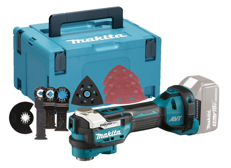 MULTIVERKTYG DTM52ZJX4 MAKITA MAKPAC 4 BLAD SOLO 18V