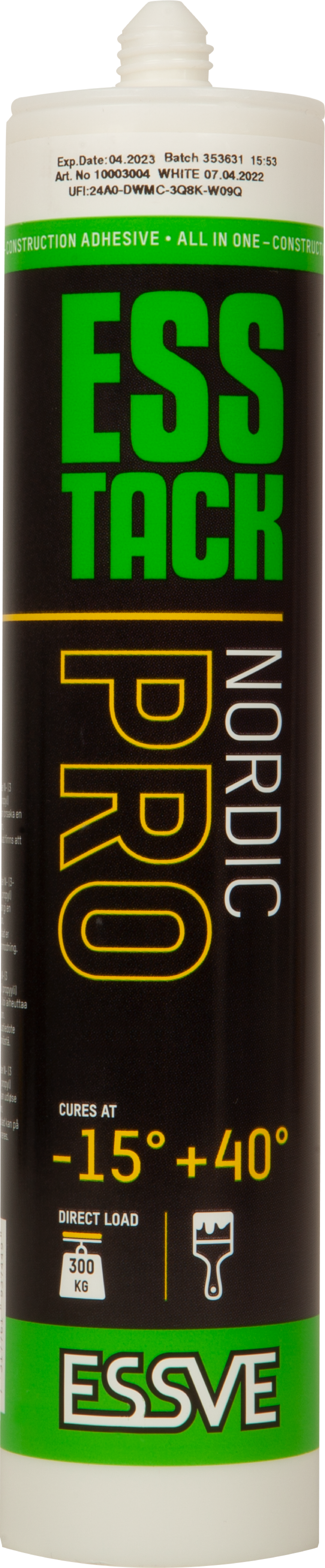 MONTAGELIM NORDIC PRO 290ML ESS TACK (-15°- +40°)