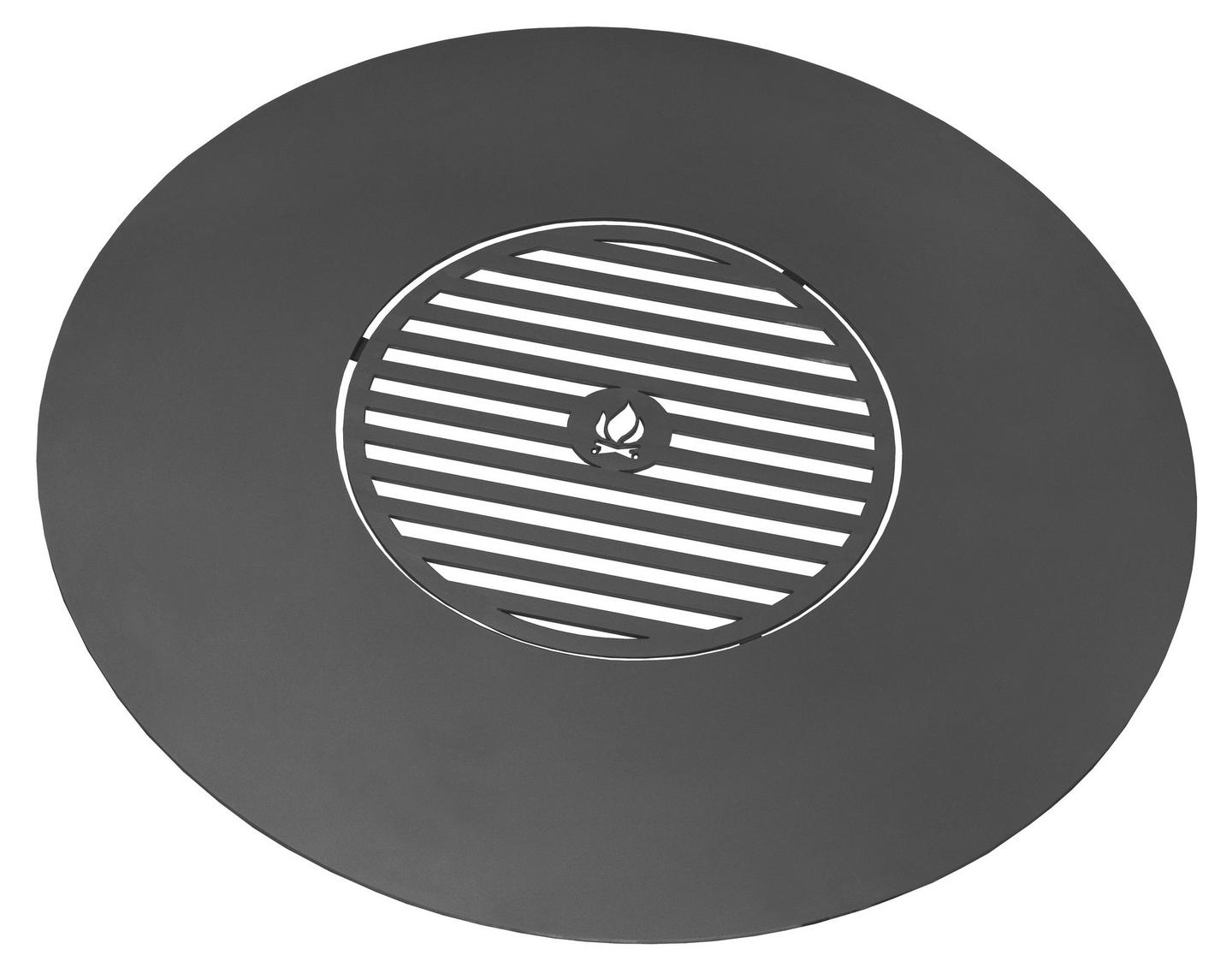 GRILLPLATTA GOP COOK KING RÅSTÅL SVART D82CM