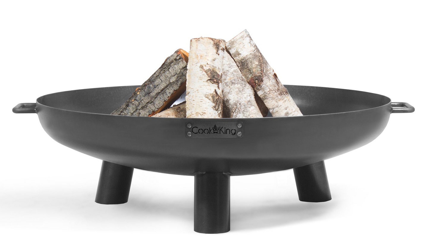 ELDFAT BALI GOP COOK KING SVART STÅL D60CM H20CM