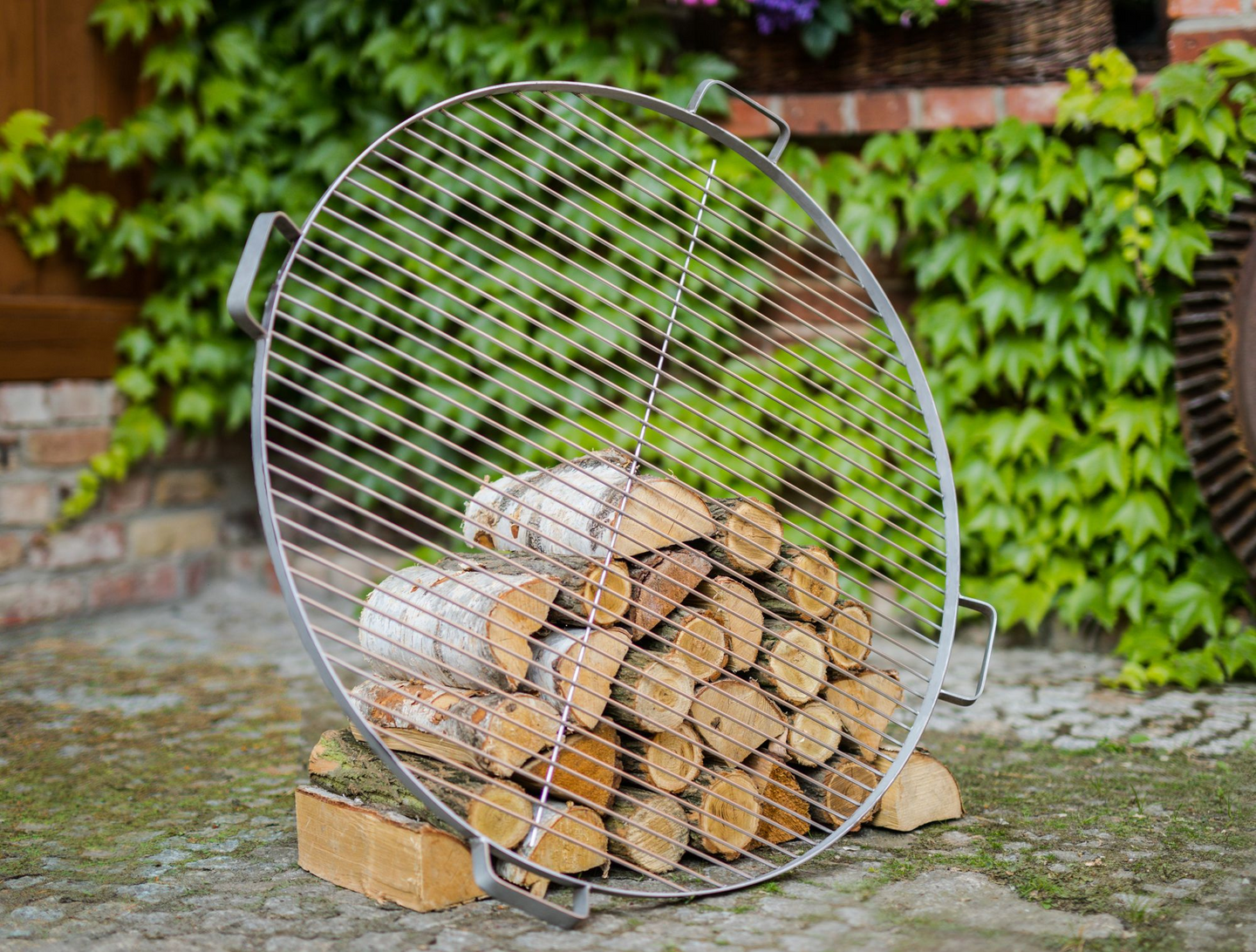 GRILLGALLER GOP COOK KING ROSTFRITT MED HANDTAG D80CM