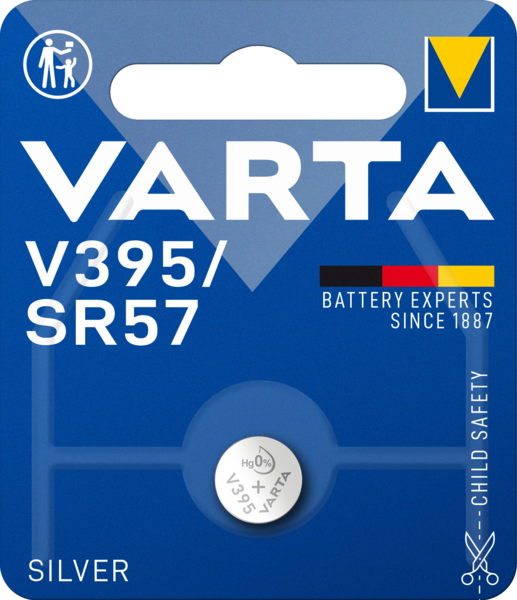 Nappiparisto VARTA V395/SR57 hopeaoksidiparisto