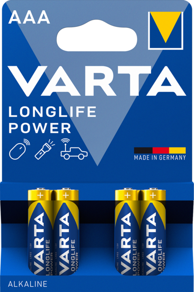 Alkaliparisto VARTA Longlife Power AAA 4kpl