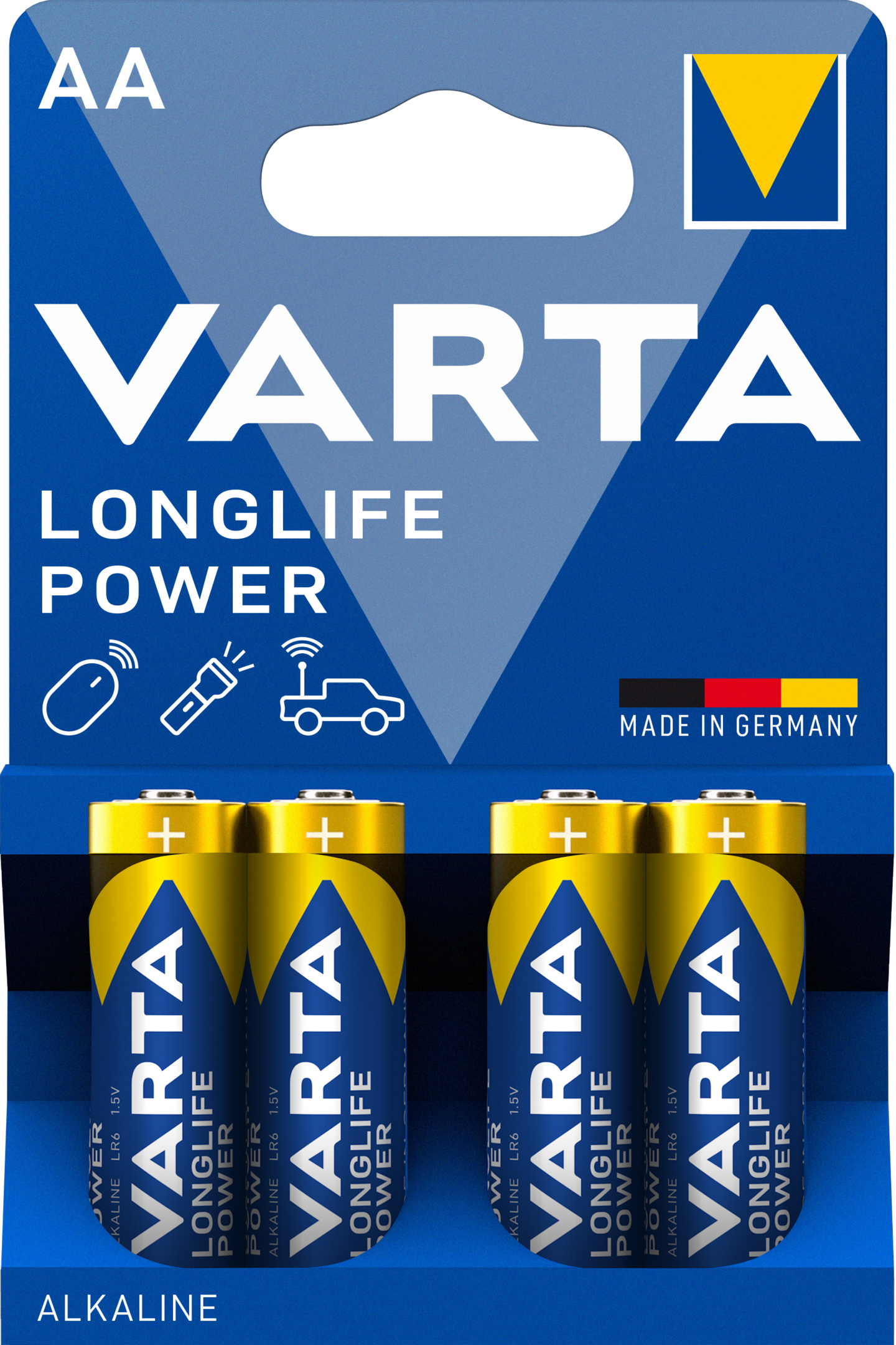 Paristo VARTA Longlife Power AA alkali 4kpl