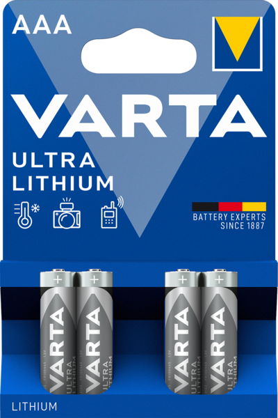 Paristo VARTA Ultra Lithium AAA 4kpl