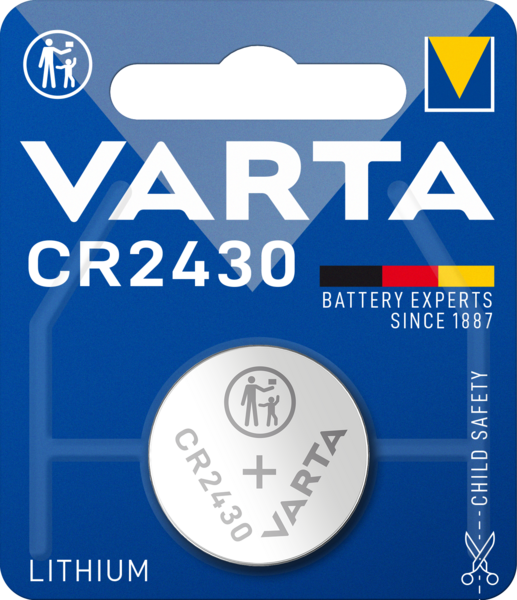 Nappiparisto VARTA CR 2430 Litium