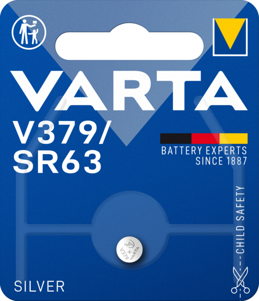 Nappiparisto VARTA V379/SR63 hopeaoksidiparisto