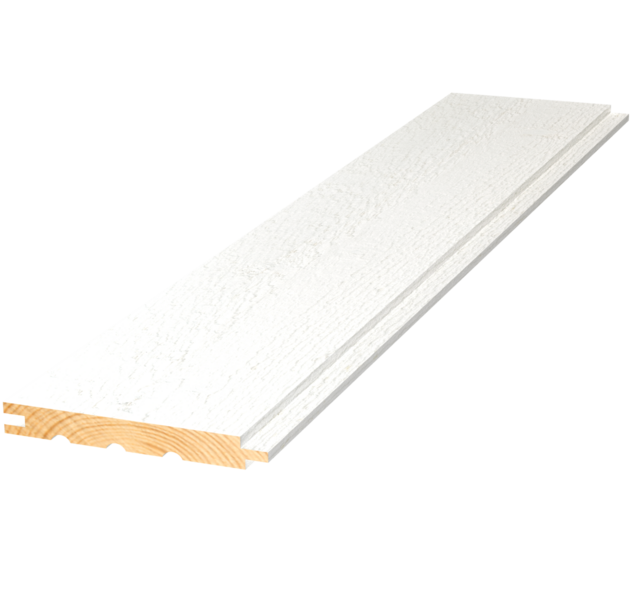 PANEL KARAKTÄR VIT 14X120X5400 S0500-N GRAN ÄNDSPONT