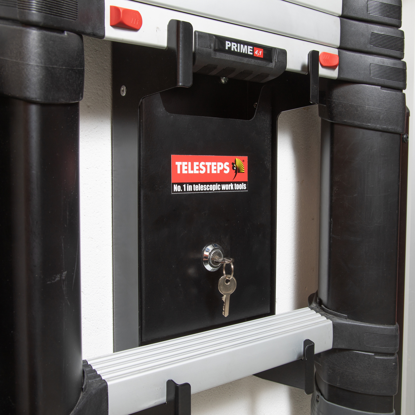 VÄGGFÄSTE TELESTEPS PRIME MED NYCKELLÅS