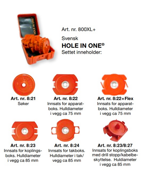 HÅLSÖKARE HOLE IN ONE XL SATS