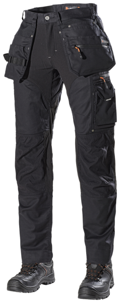 BYXA 1070PB-W L BRADOR SVART C38