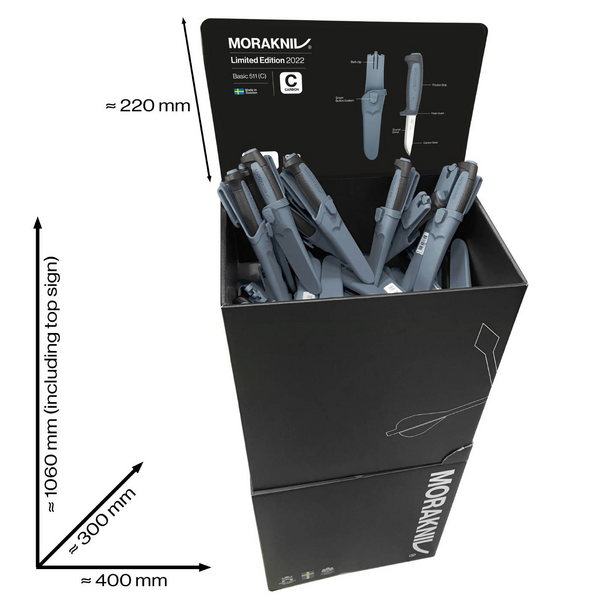 Puukko Mora muovikahva teräs 511