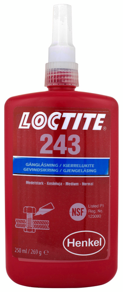GÄNGLÅSNING LOCTITE 243 50ML NORMAL