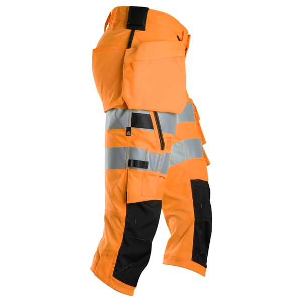 Housut Snickers 6138-5504 High-Vis Piraatti