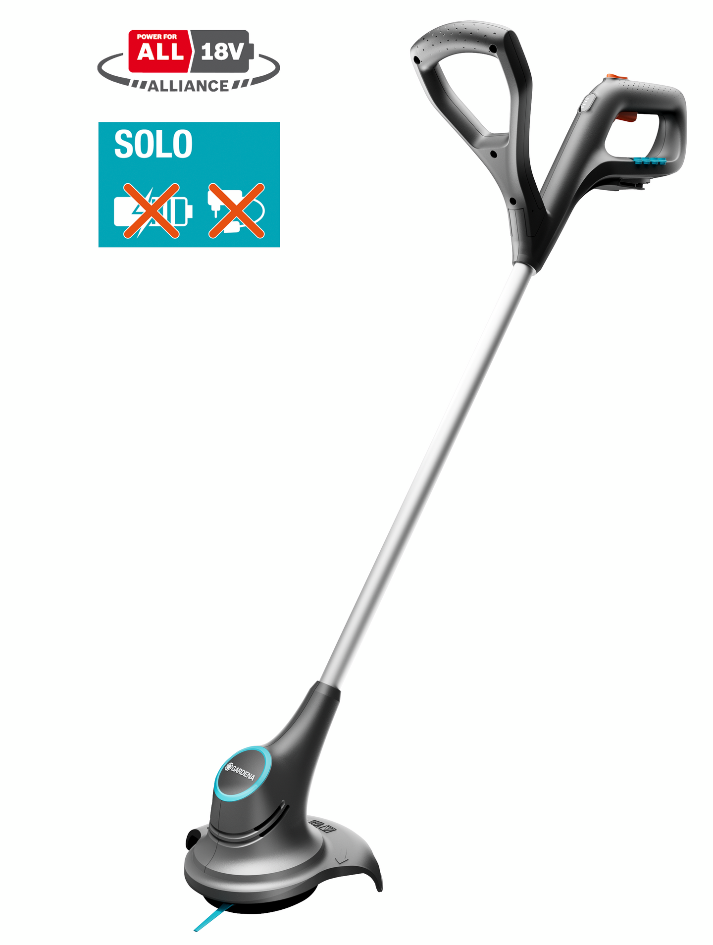 Akkutrimmeri GARDENA SmallCut 23/18V P4A Solo