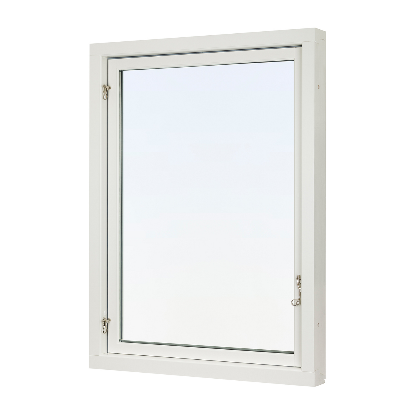 Fönster Sidohängt SP Trä 2-Glas Vänster Vit 8X8 - K-Rauta