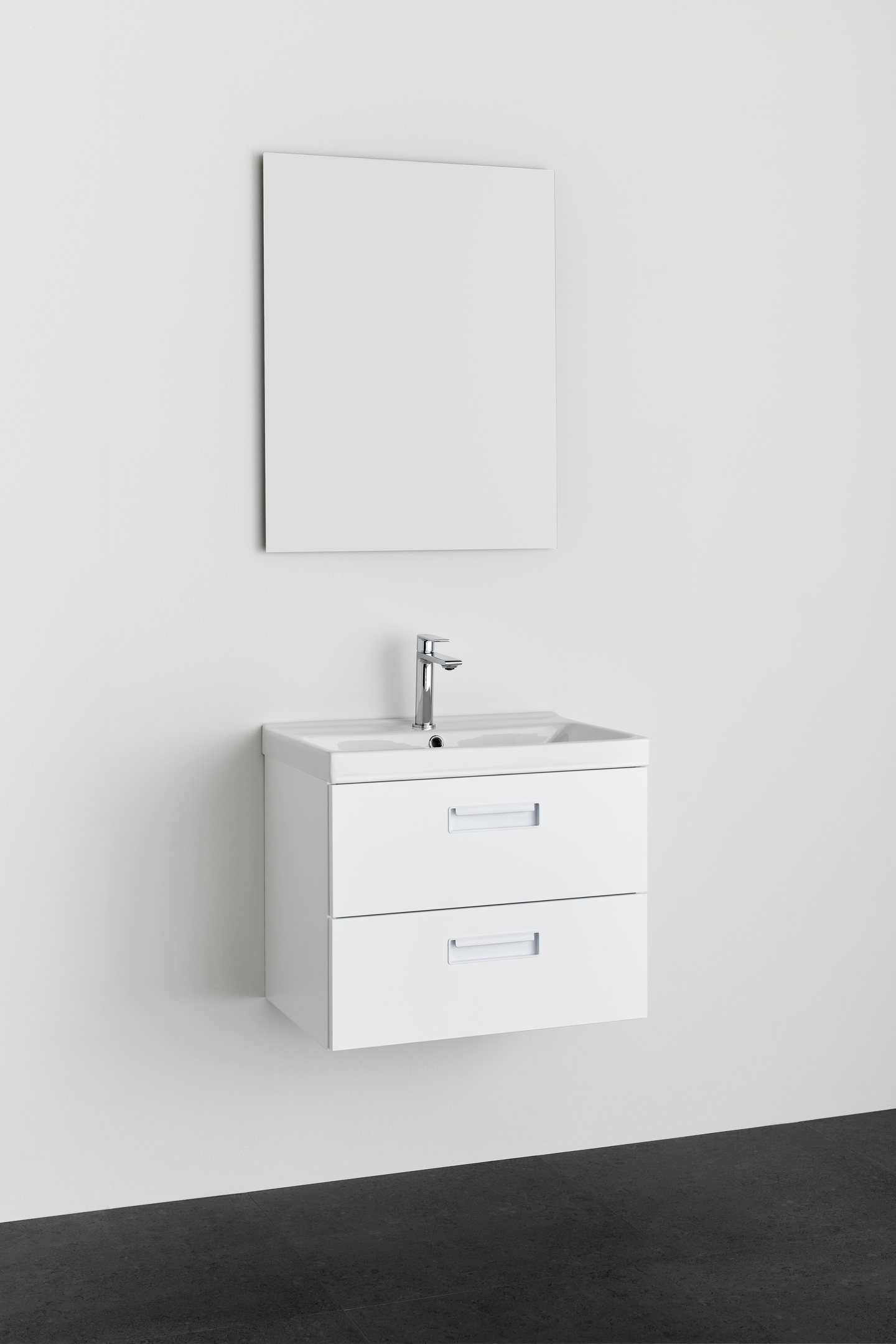 TVÄTTSTÄLLSSKÅP NORO RELOUNGE VIT, 600 M TVÄTTSTÄLL