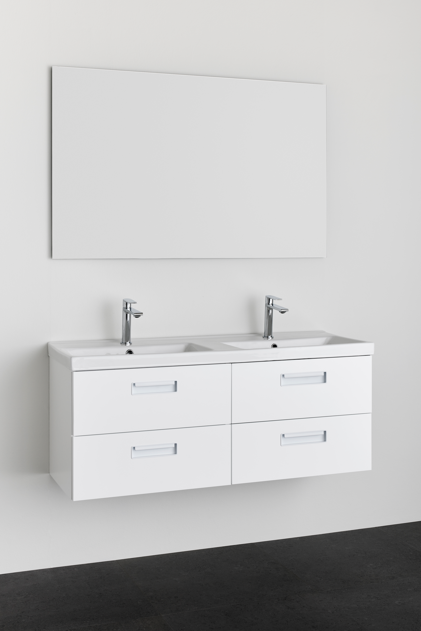 TVÄTTSTÄLLSSKÅP NORO RELOUNGE VIT, 1200D M TVÄTTSTÄLL