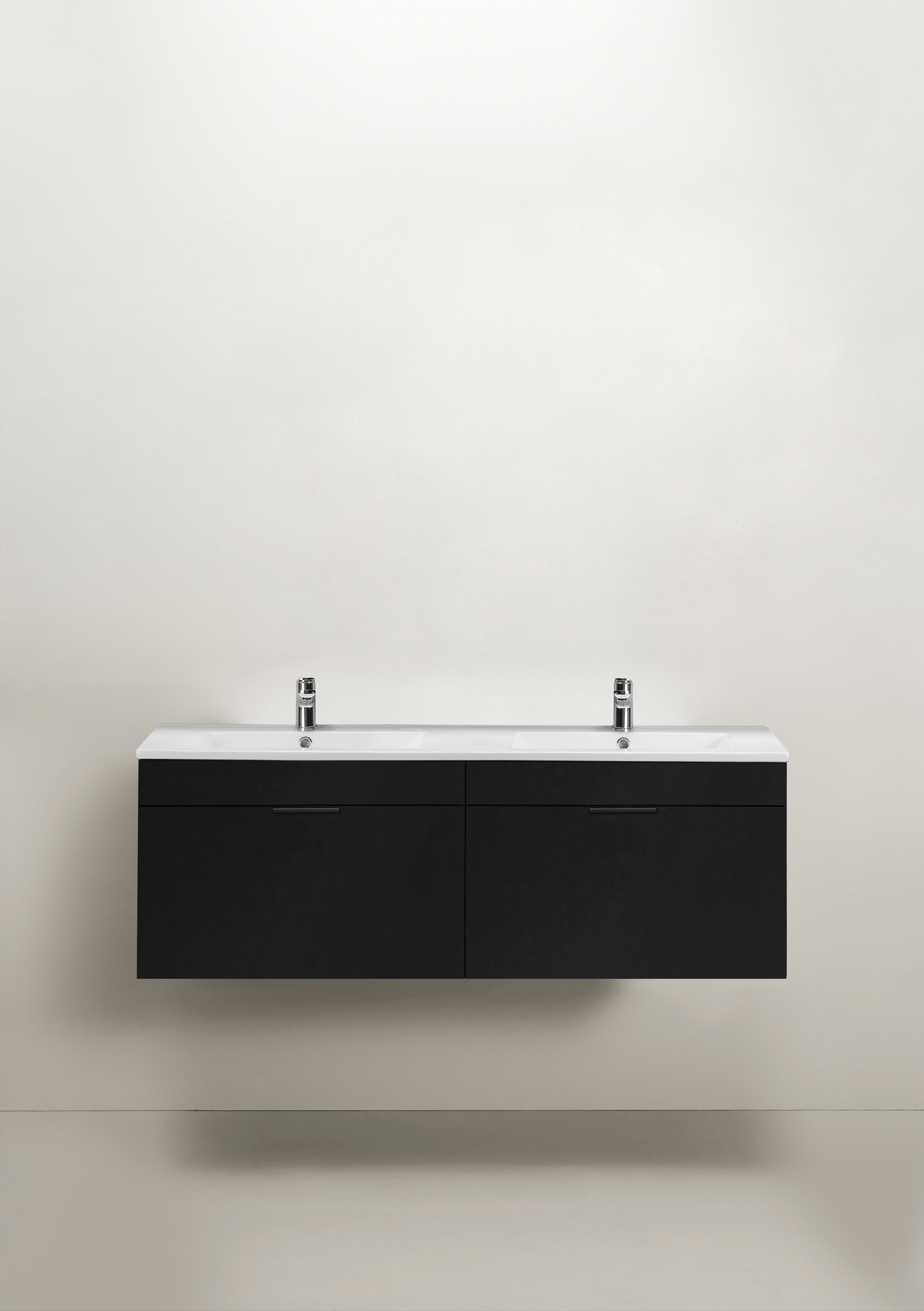 TVÄTTSTÄLLSSKÅP HAFA GO 2X1 LÅDOR MED TVÄTTSTÄLL SVART 1200