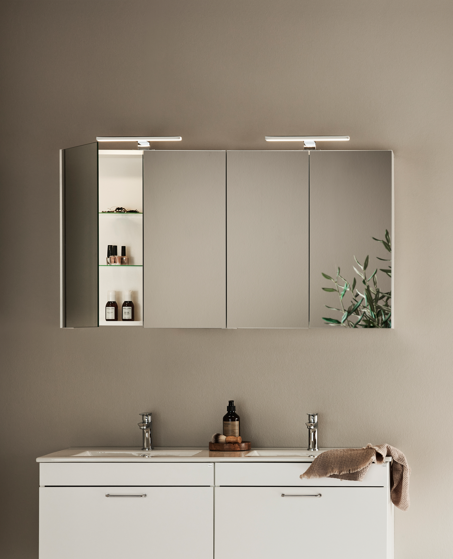 SPEGELSKÅP HAFA GO VIT 1200