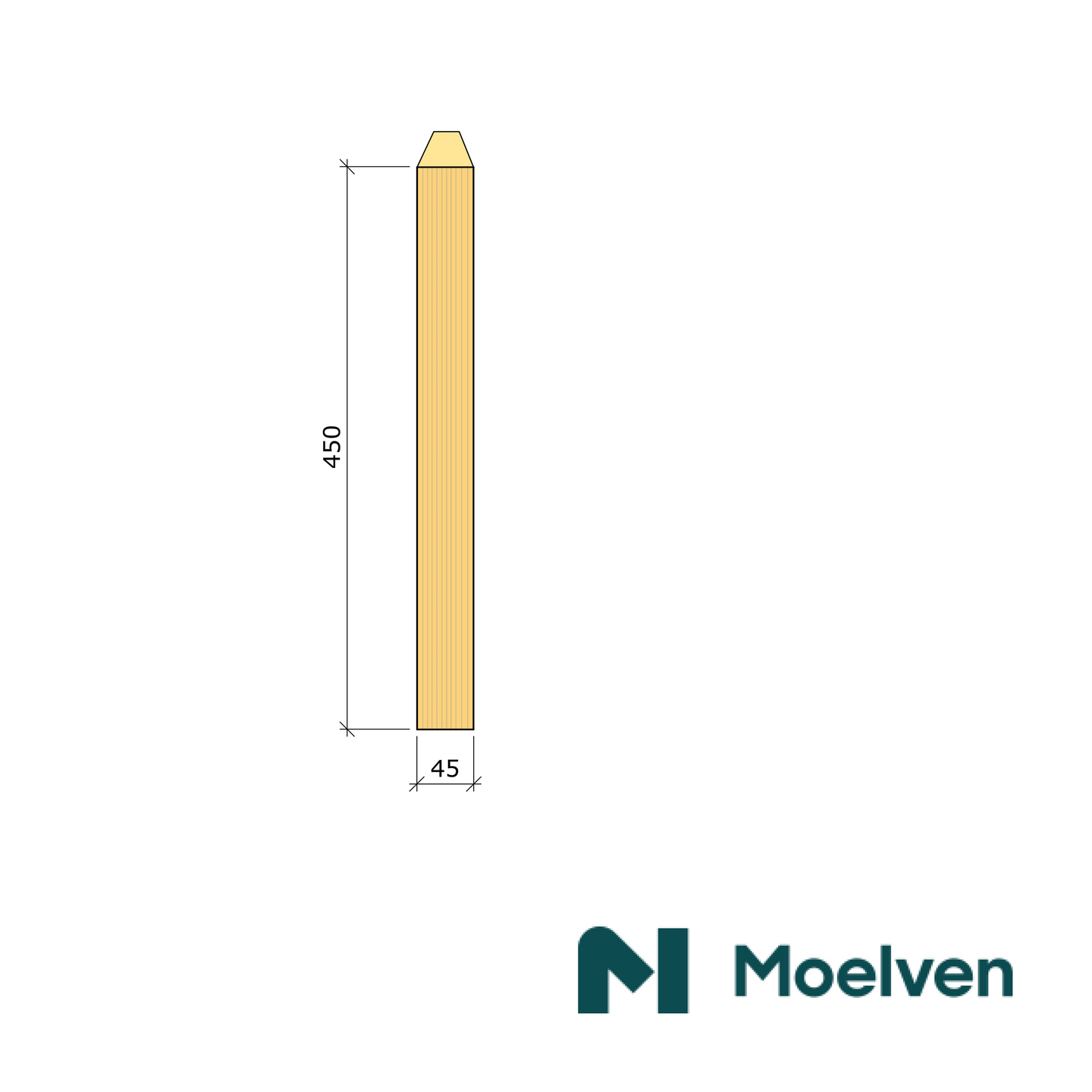 FANERTRÄBALK LVL-S 45X450