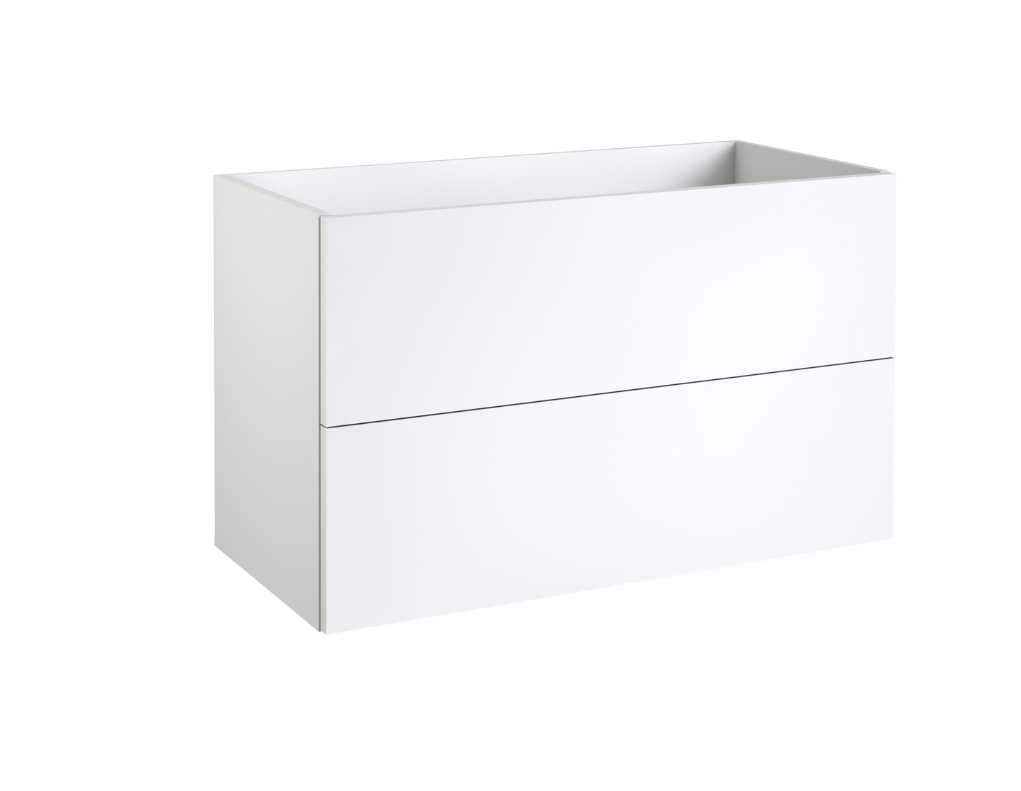 SERVANTSKAP CELLO WAVE HVIT 80 CM