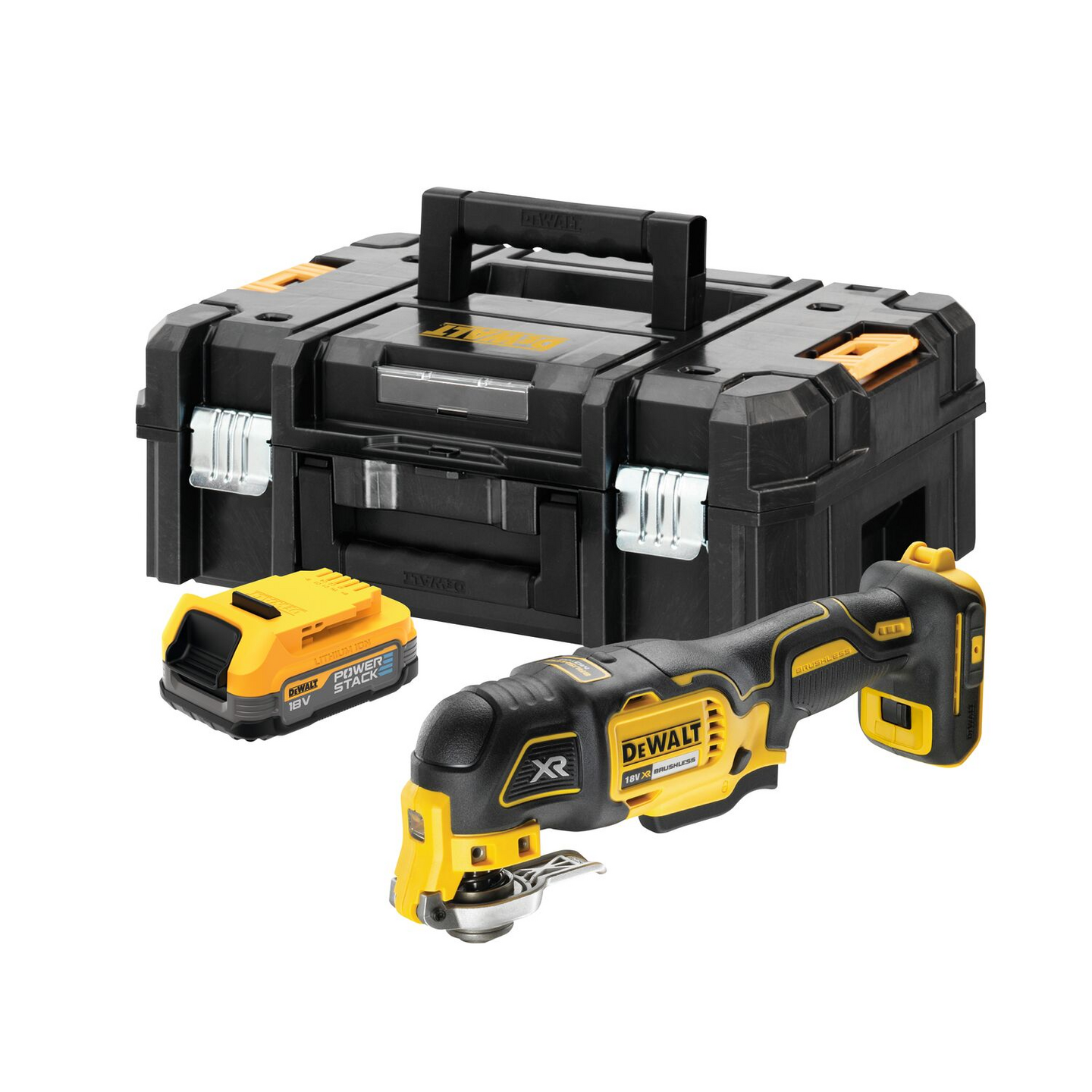 MULTIVERKTYG DEWALT DCS356E1T-XJ XR TSTAK 1XPOWERSTACK 18V