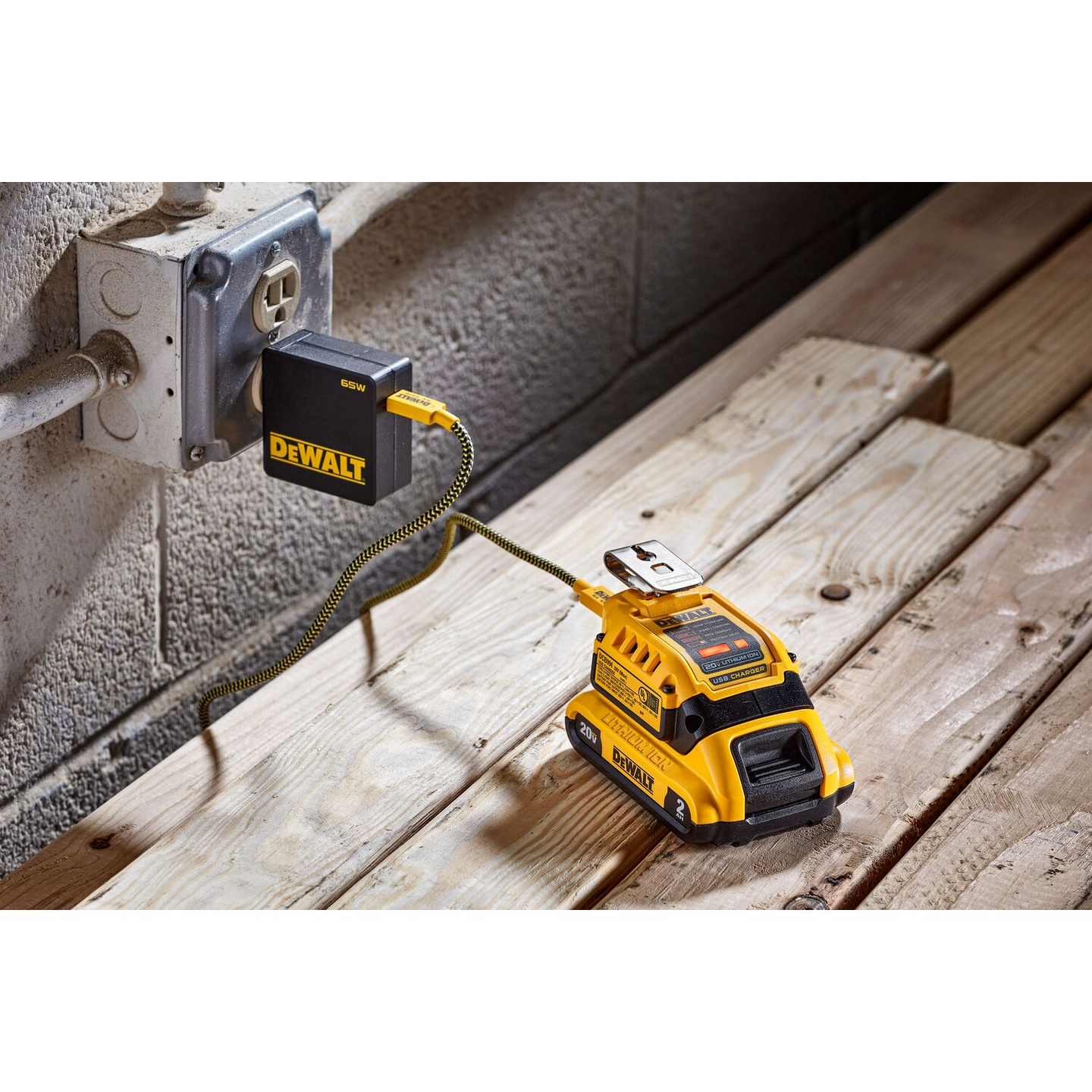 USB-LADDNINGSSATS DEWALT DCB094K-QW, XR 18V