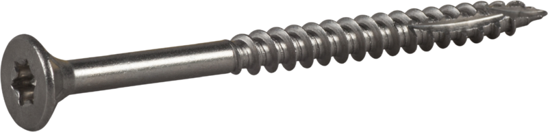 SKRUE RUSTFRI 6,0X80 SENKHODE A100