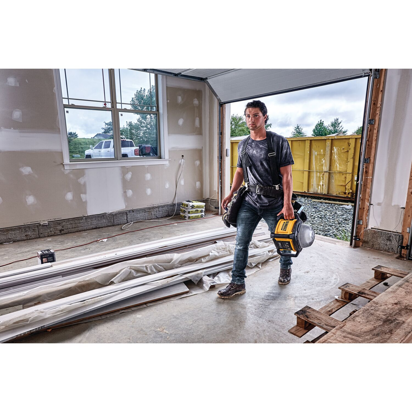 Led-aluevalaisin DeWalt DCL074 18V XR