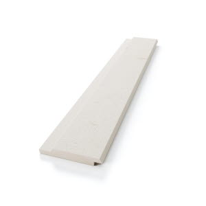 SPÅRPANEL FALS FASADE 22X145X5400 MELLANSTRUKEN VIT G4-2