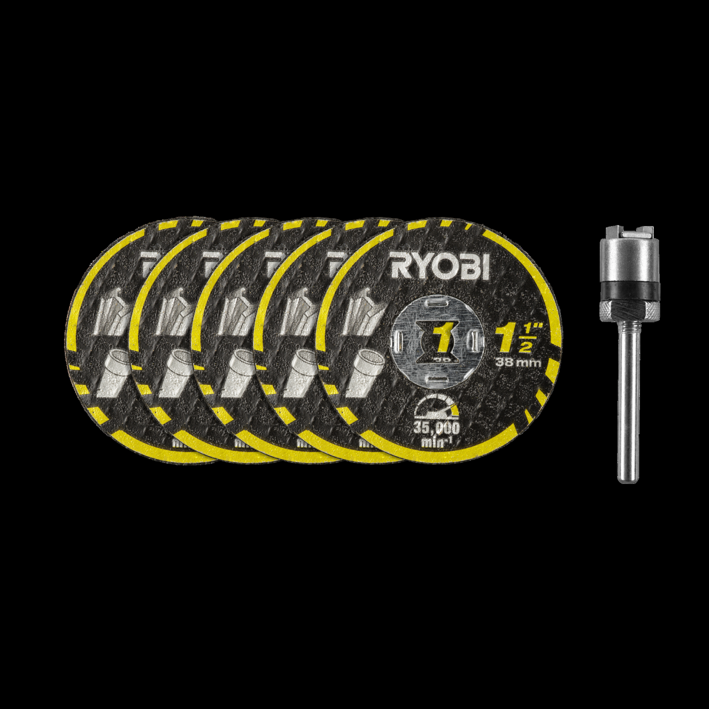 Katkaisulaikkasarja Ryobi Twist Lock 6 osaa