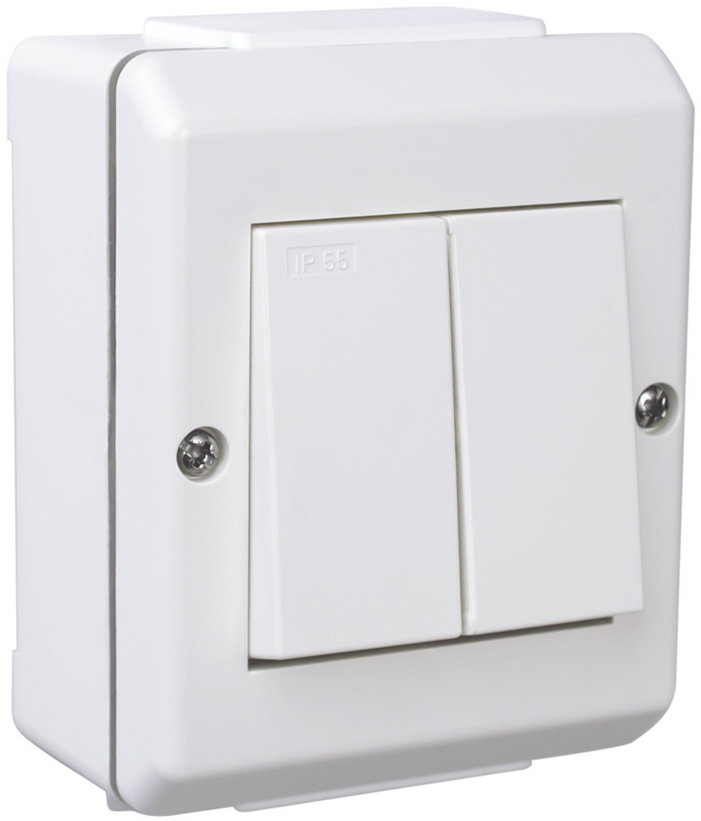 STRÖMBRYTARE RS KRON UTP NORDIC RENVIT IP55