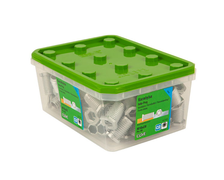 KARMHYLSA ESSVE INDU-PROG ZINKLEGERING 28MM 60ST